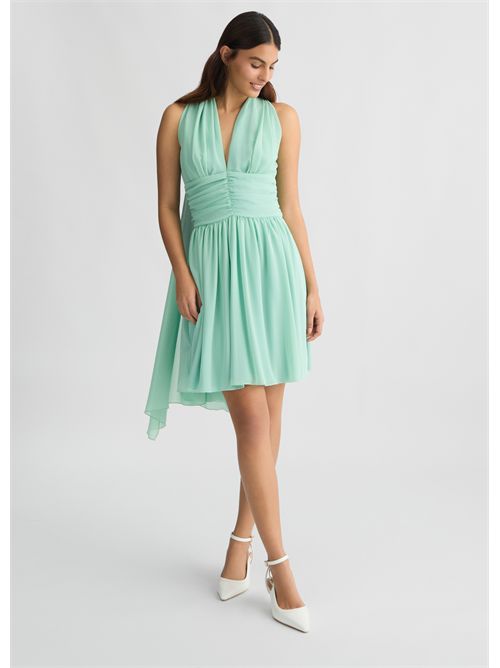 dress woman green LIU JO | CA5302TS869/X0687